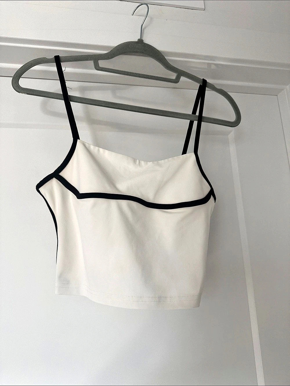 Colorblock Crop Top